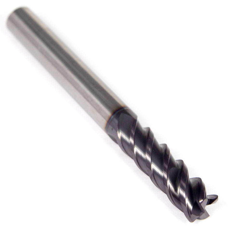SANDVIK Carbide Corner Radius End Mill 3/8" 4FL TiAlN 0.0310" Radius RA216.24...