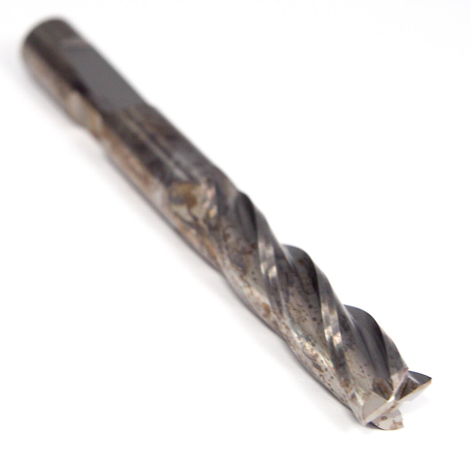 Garr 1151514 Weldon Flat & Whistle Notch Carbide End Mill .375/.373" Dia 4FL
