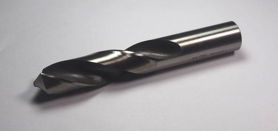 HERTEL Screw Machine Drill 31/32" 118° HSS 3-7/8" LOC x 5-7/8" OAL
