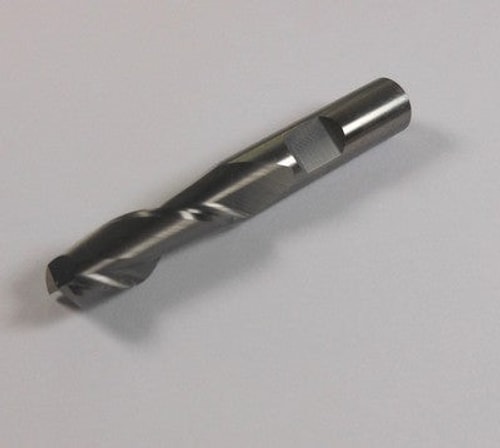 Corner Radius Carbide End Mill 3/8" 2FL 0.020" Radius 7/8" LOC x 2-1/2"