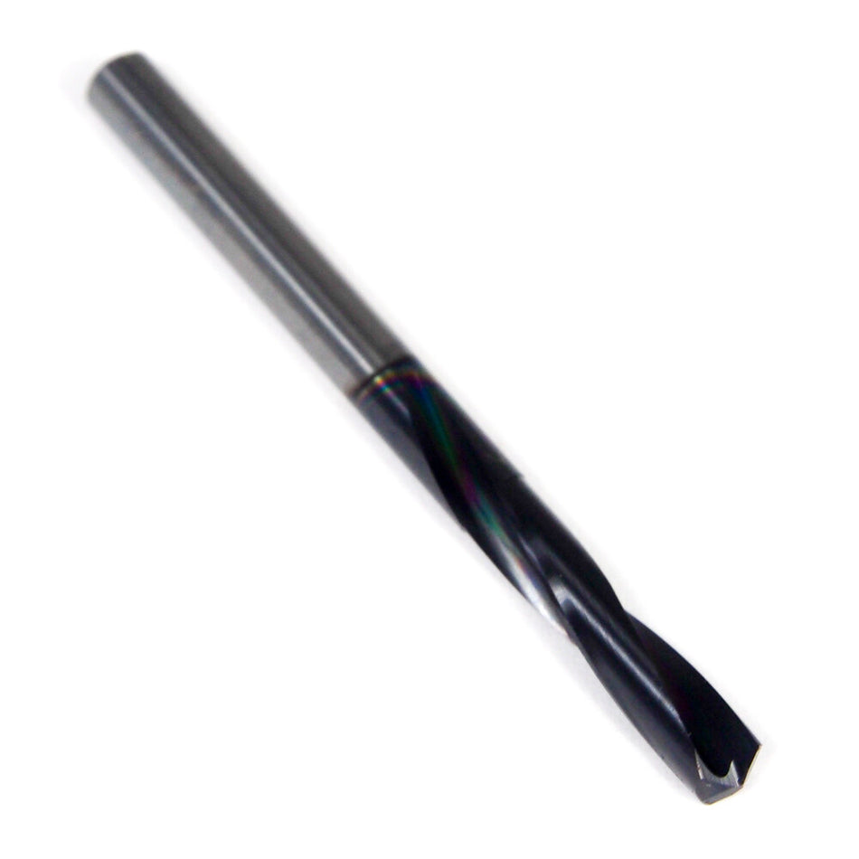 CW Rod QPC100-1770-C3 Carbide Stub Spiral Drill #16 TiAlN