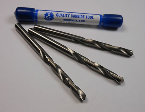 Carbide Jobber Drills #13 118° 1-5/8" LOC x 2-3/4" OAL (3 Pcs)