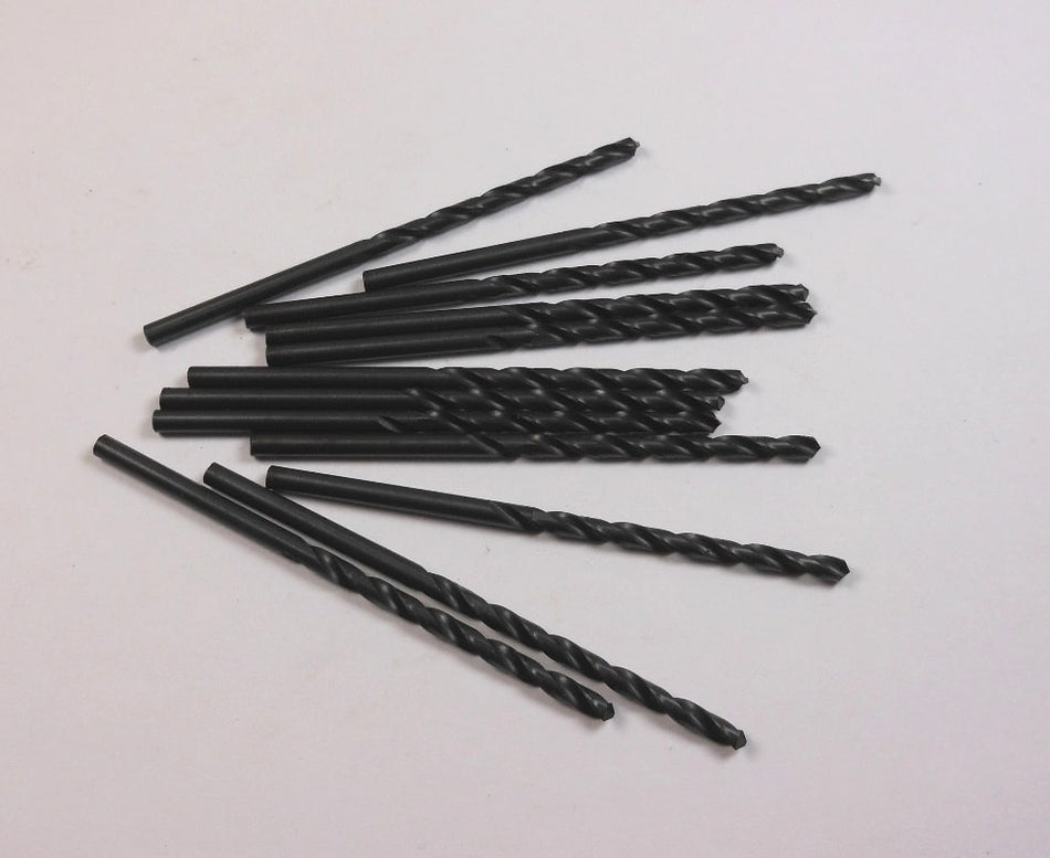 PRECISION Jobber Drills #32 0.116" HSS Oxide 118° 2-3/4" OAL 018032 (12 Pcs)