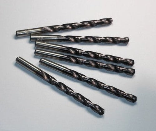 Cobalt Jobber Length Drills "S" 135° TiAlN 4-7/8" OAL 44963 USA (6 Pcs)