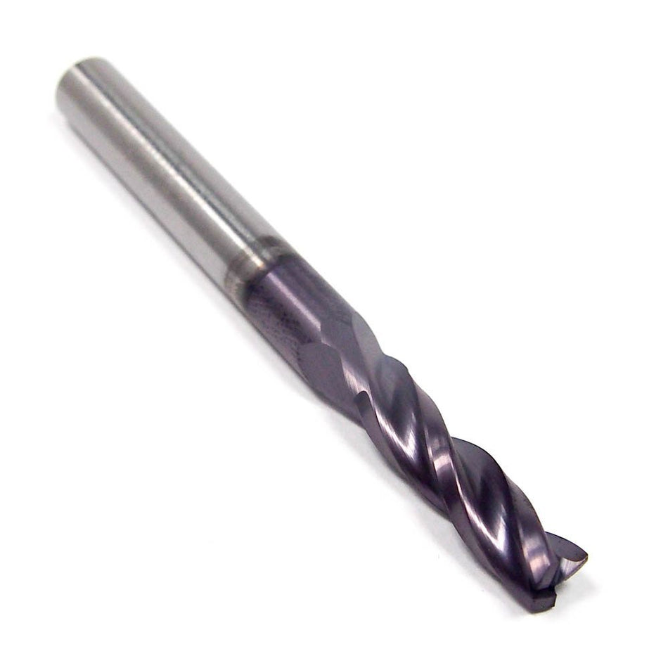 METAL REMOVAL Carbide Corner Radius End Mill 5/16" 3FL 0.020" Radius TiAlN M3...
