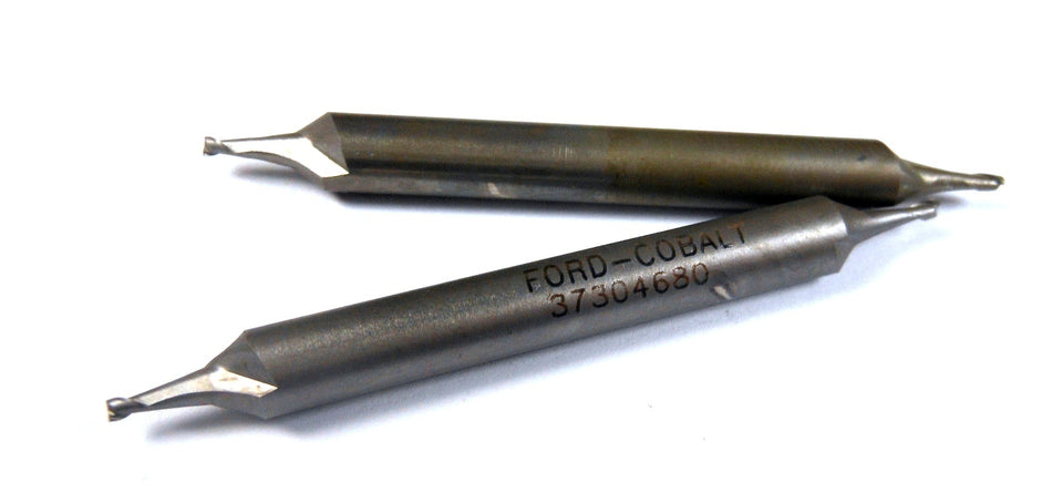 MA FORD Cobalt Double Square End Mills 3/64" 2FL 37303 (2 Pcs)