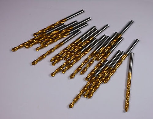 Jobber Drill Bits 5.22mm HSS TiN (20 Pcs)