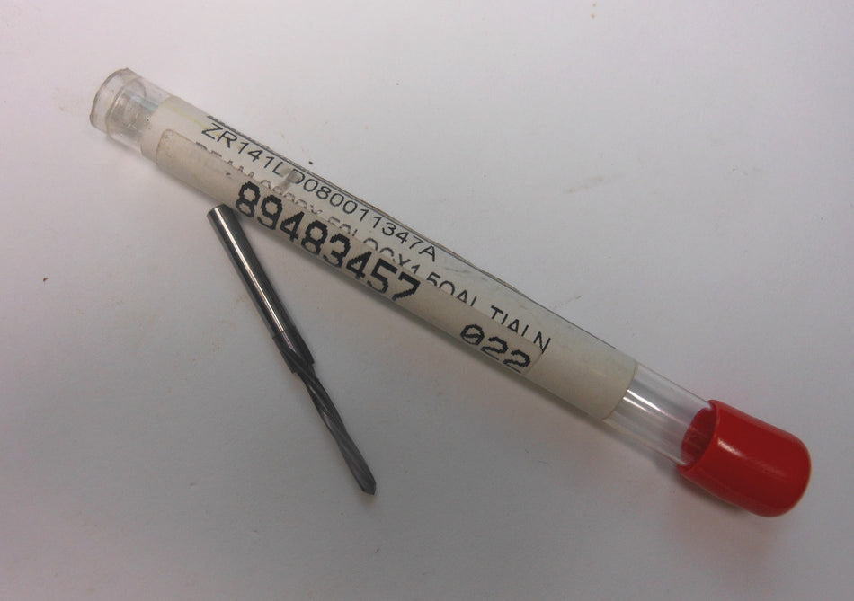 FULLERTON Carbide Chucking Reamer 0.080" 4FL TiAlN Spiral1/2" x 2"