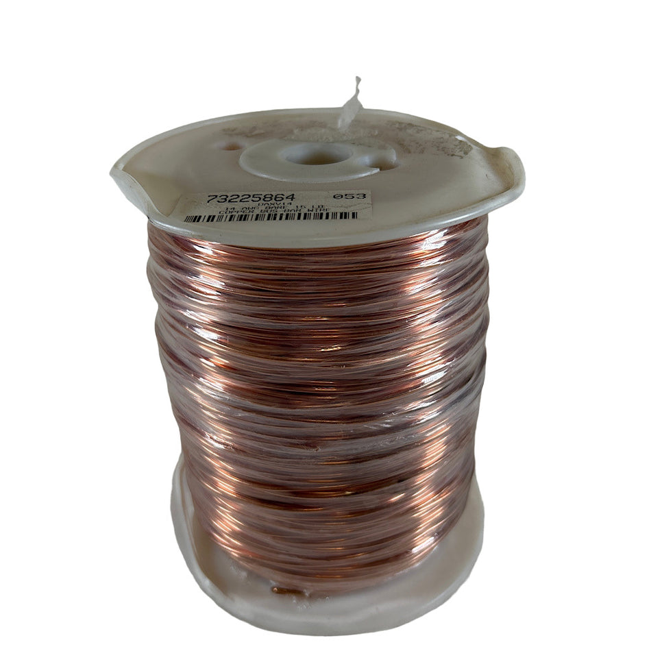 Made in USA UAXV14 0.0641" x 1200' 14 GA Bare Copper Bus Bar Wire -