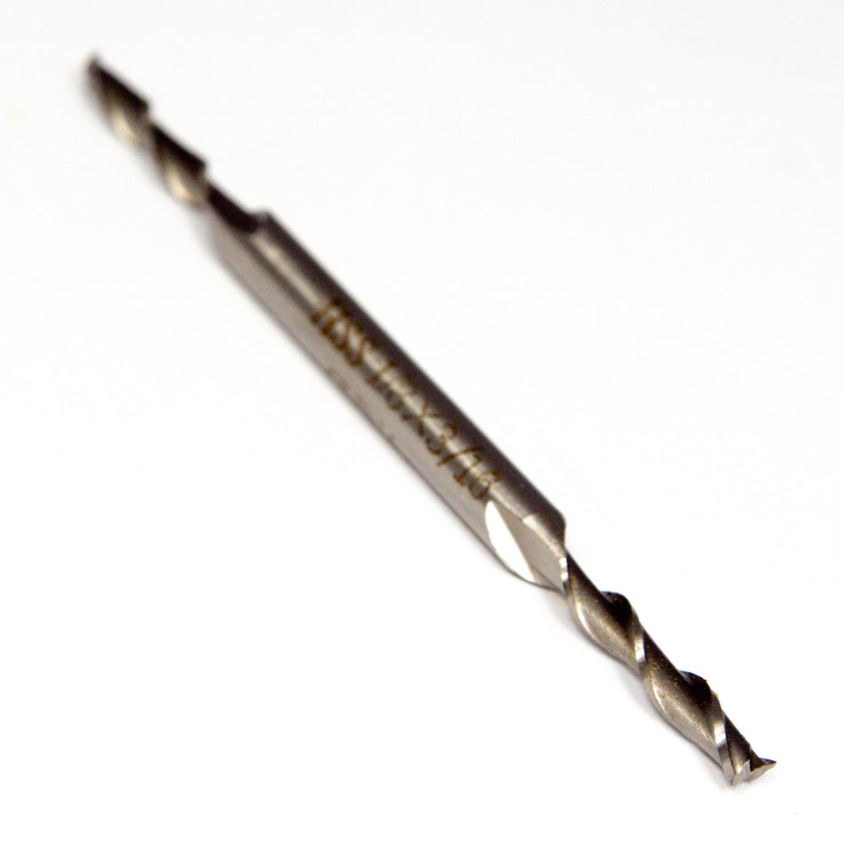 Interstate 01782085 Square Double End Mill 1/8" 2FL Uncoated