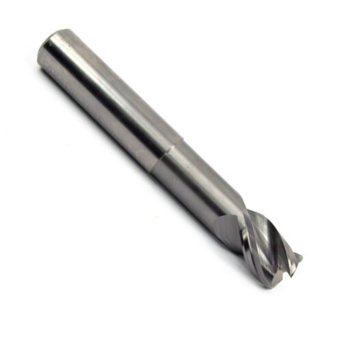 HANITA 5AN319047C | 3/4" Carbide Corner Radius End Mill | 3-Flute 0.063" Radius