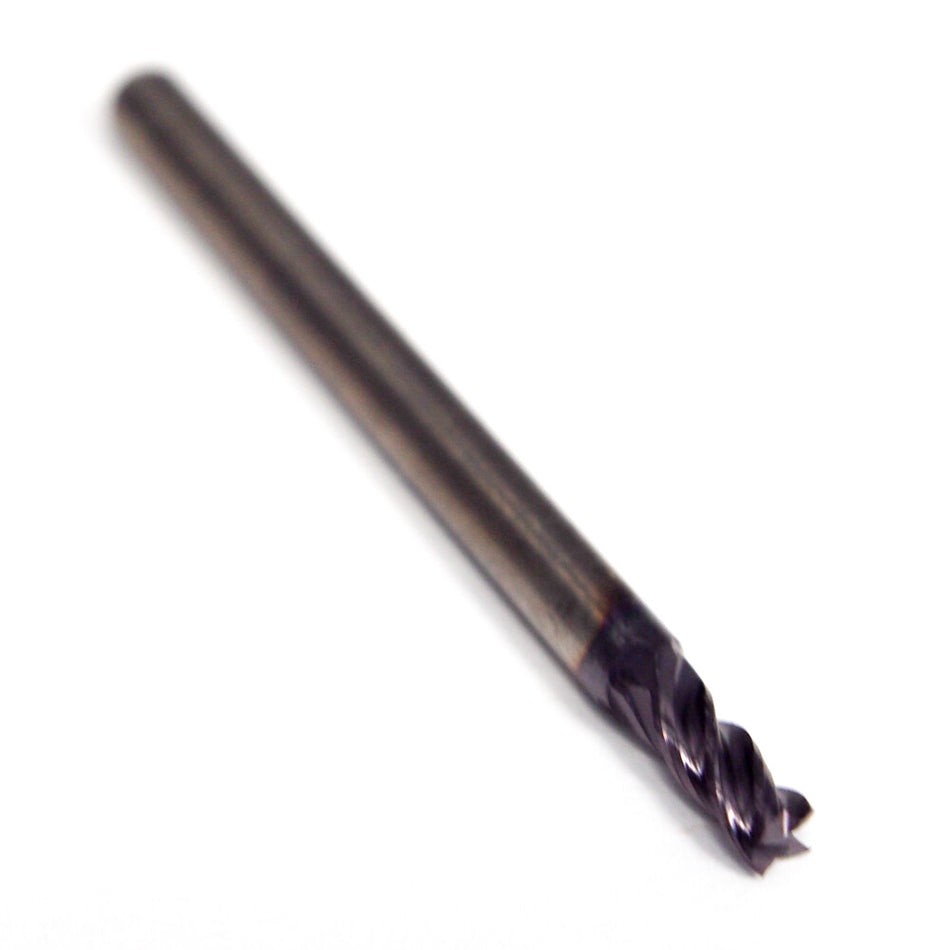 MA Ford 17709840A Carbide Square End Mill 2.5mm 4FL TiALN