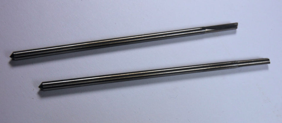 Bassett Carbide Special Drills 1/8" 2FL 135° 5/8" LOC x 3-1/2" (2 Pcs)