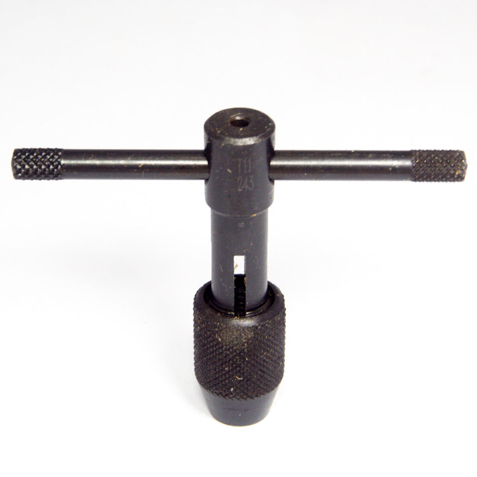 Cle-Line C67208 T-Handle Slip Tap Wrench #0 to 1/4" T11
