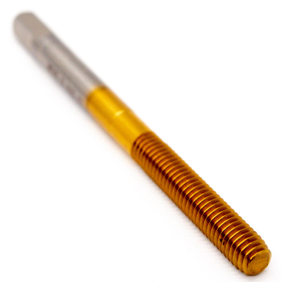 Hertel 41113663 Plug Spiral Point Tap 1/4-28 3B H3 2FL HSS TiN (5 Pcs)