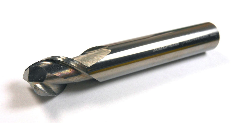 DURA-MILL Carbide End Mill 7/16" 2FL 9/16" LOC x 2-3/4" OAL AC-S-20438