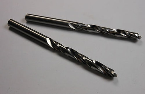 Carbide Jobber Drills #5 0.2055" 118° 1-3/4" LOC x 3" OAL USA (2 Pcs)