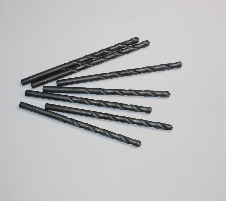 Jobber Length Drills #17 (0.1730") HSS 118° Oxide 2-3/16" LOC x 3-3/8" (7 Pcs)