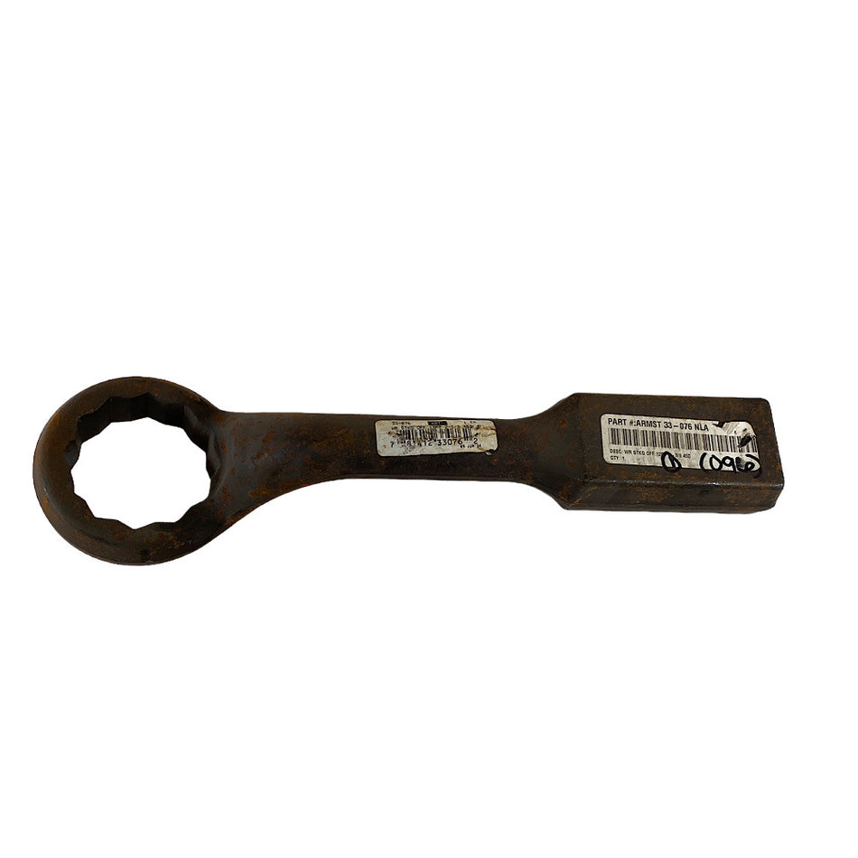 Armstrong 33-076 2-3/8" 12 Pt 45° Offset Striking Wrench -