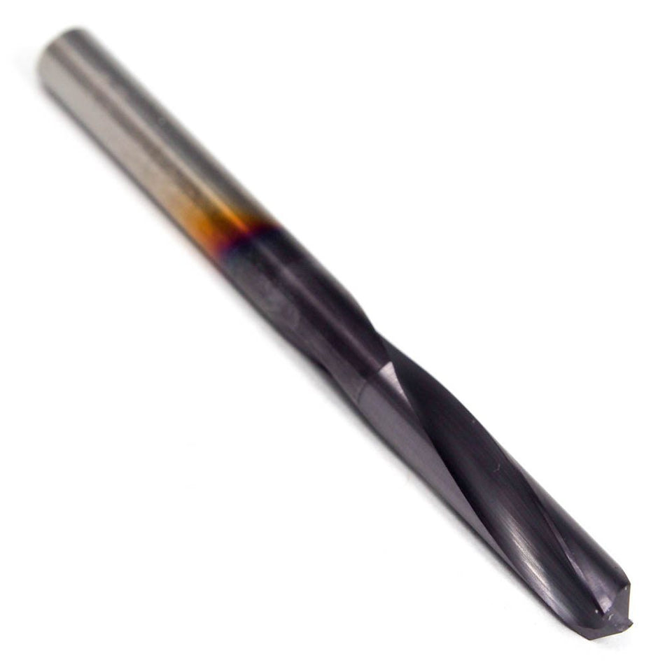 OSG Carbide Slow Spiral Drill #3 TiAlN 215-213011