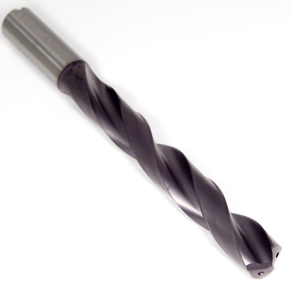 KENNAMETAL Carbide Taper Length Drill Bit 17.5mm 135° TiAlN 2264352