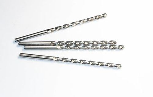 050068 Taper Length Drills 6.8mm HSS 135° 4-1/64" x 6-9/64" (4 Pcs)