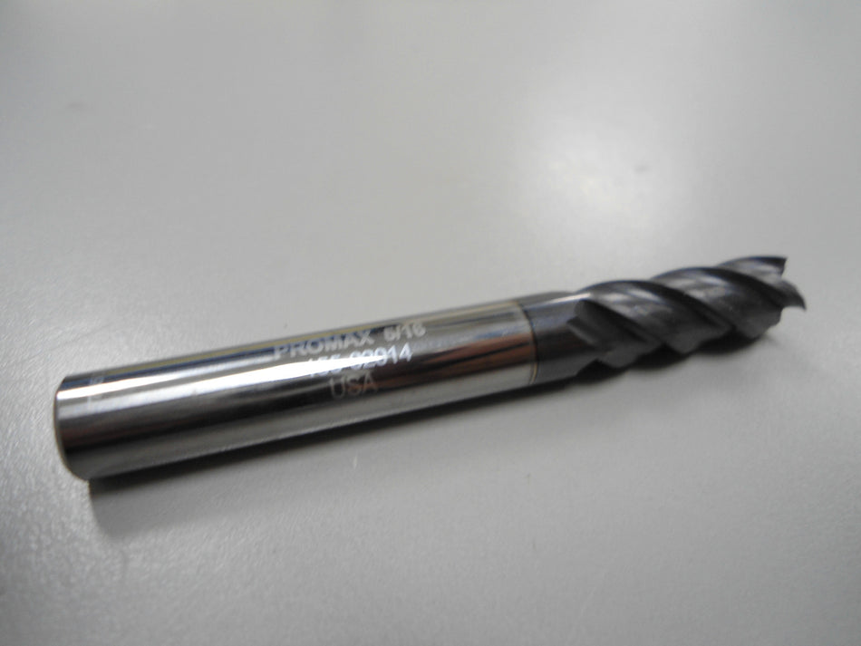 PROMAX Helix Carbide End Mill 5/16" 4FL AlTiN 5/16" x 3/4" x 2-1/2"