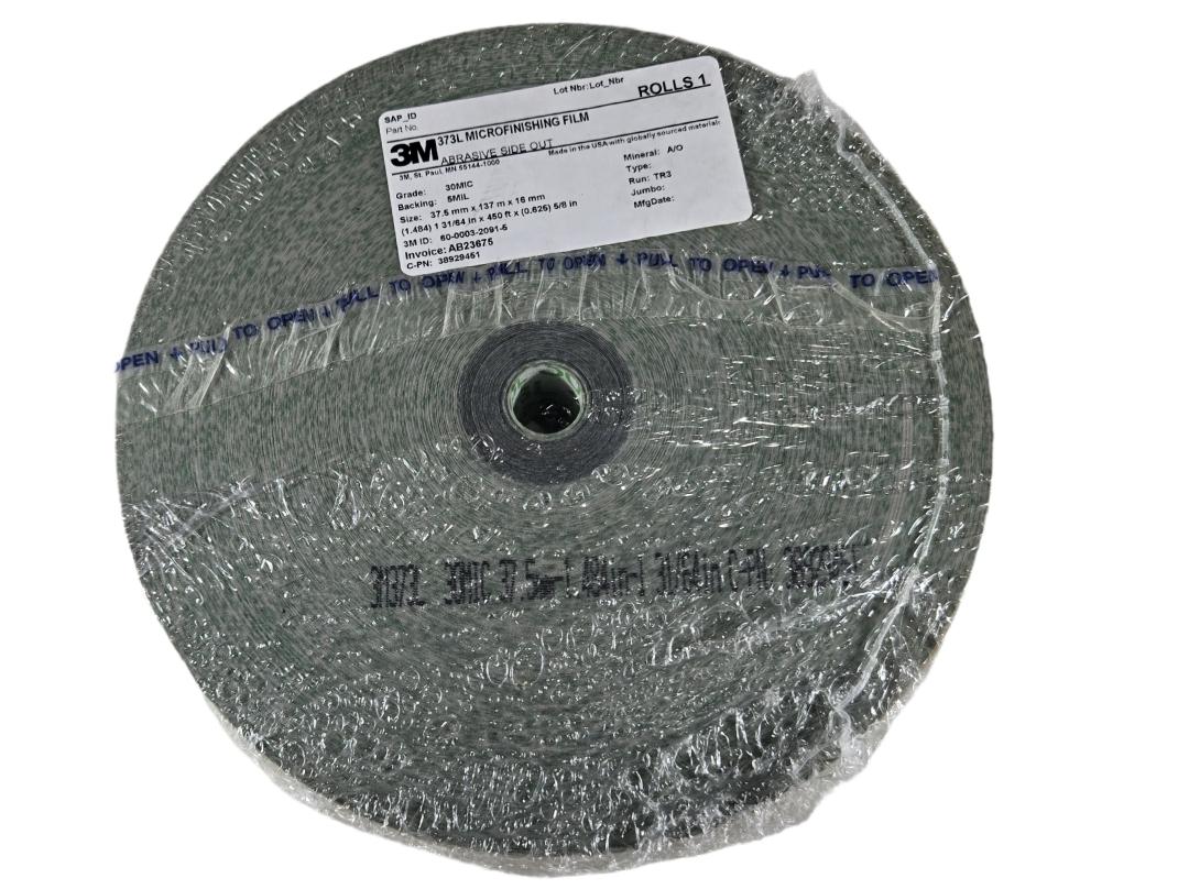 3M 38929451 microfinishing abrasive film roll