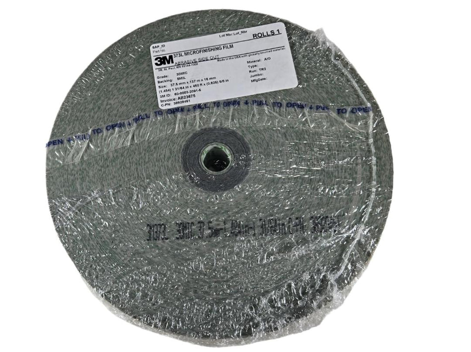 3M 38929451 microfinishing abrasive film roll