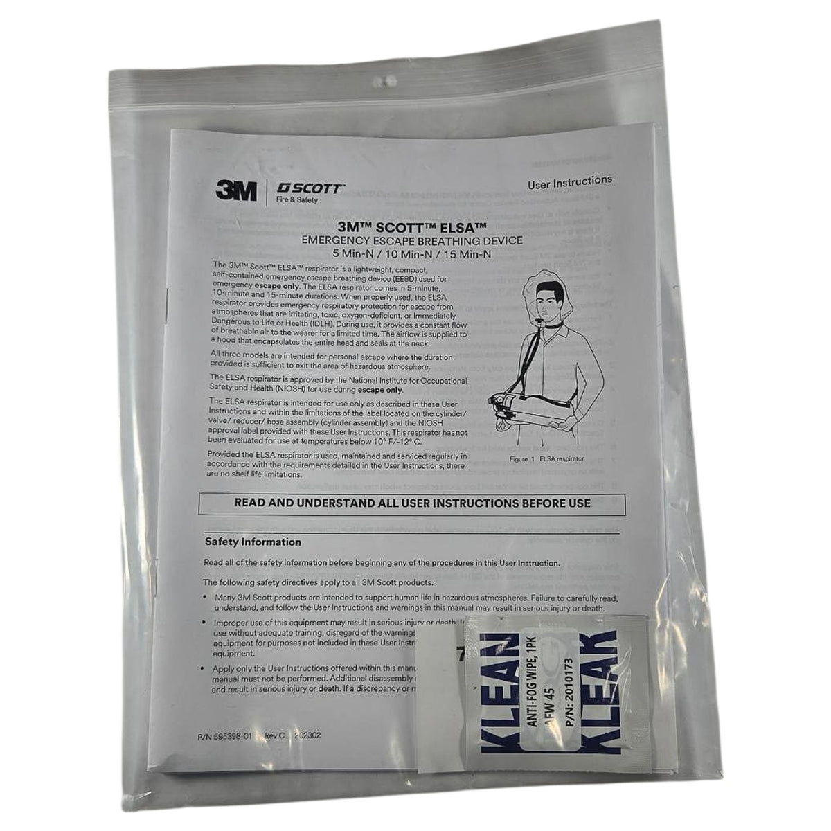 3M 8007213 Emergency Escape Breathing Device