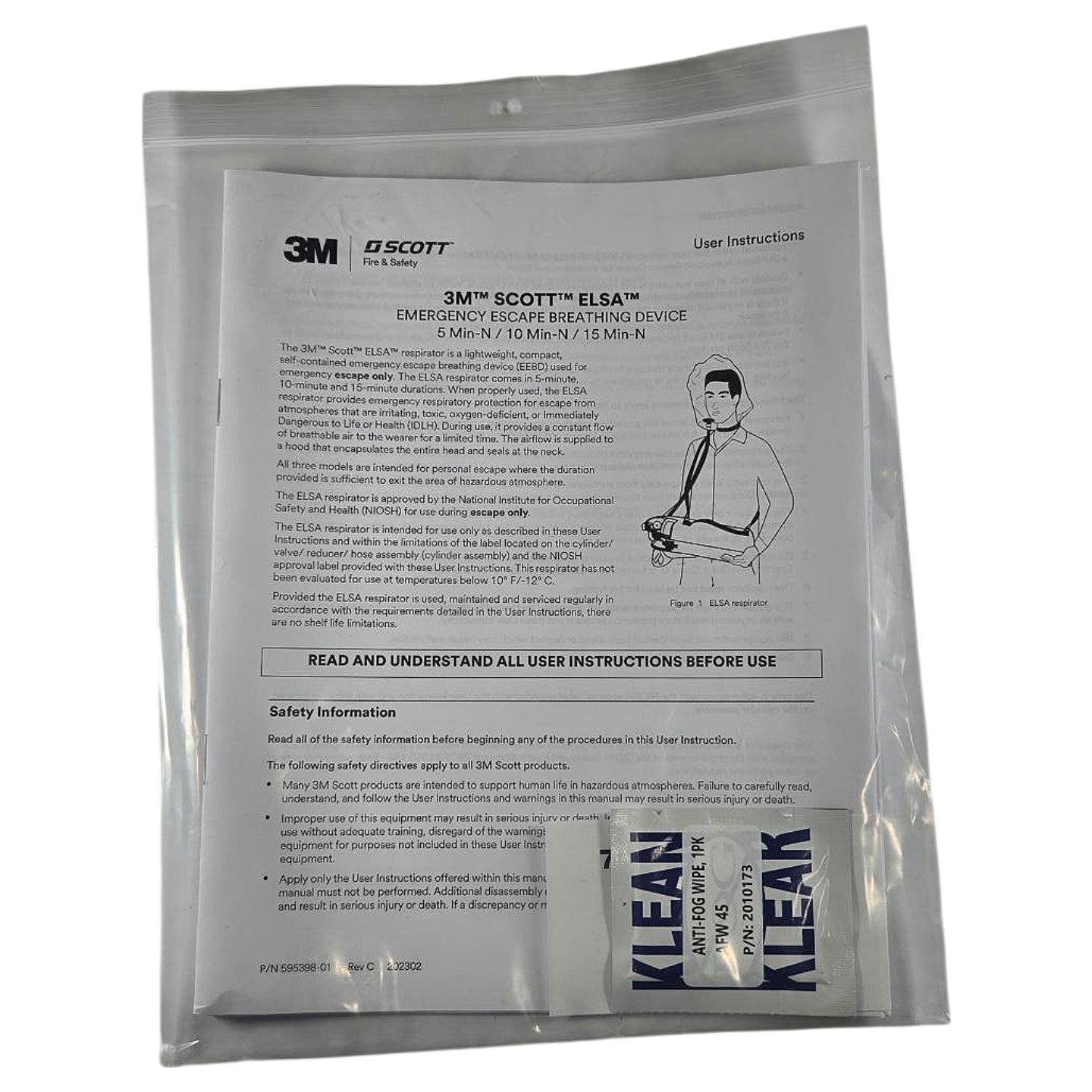 3M 8007213 Emergency Escape Breathing Device
