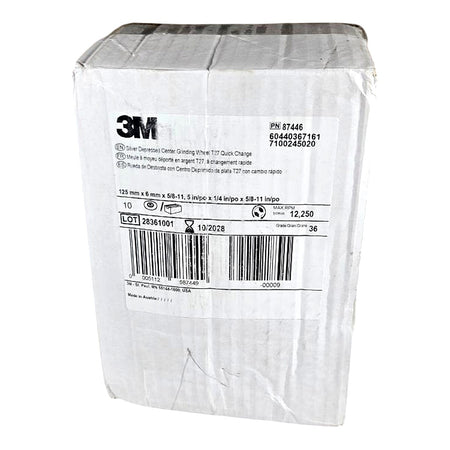 3M 87446 depressed center grinding wheel