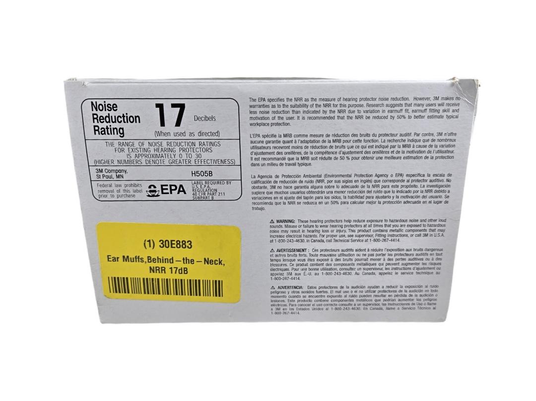 3M H505B behind-the-neck welding earmuff