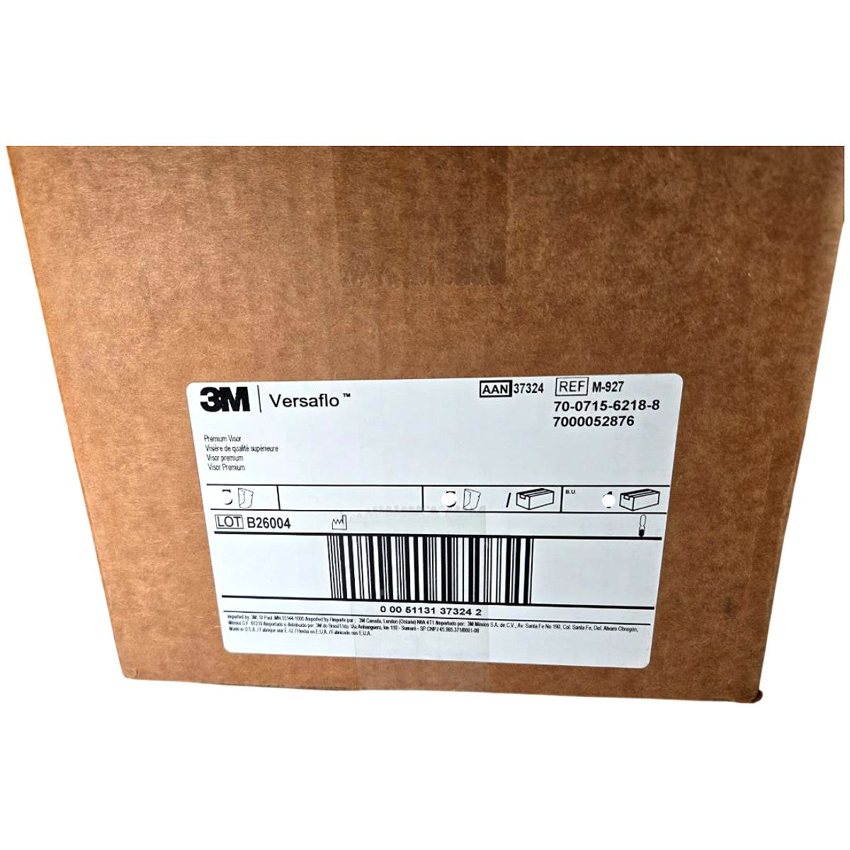 3M M-927 face shield visor