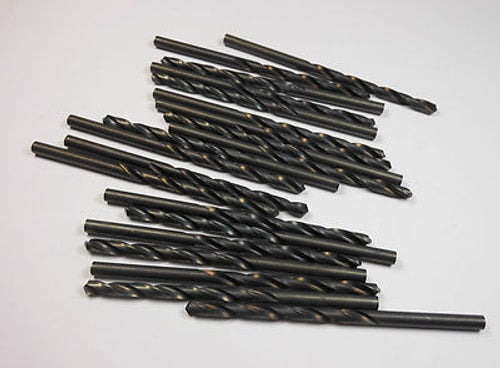 Jobber Length Drills #20 (0.1610") HSS Oxide 118° 2-1/8" LOC x 3-1/4" (20 Pcs)