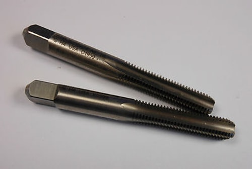 Bottoming Hand Taps 5/16-24 H4 4FL HSS UNF (2 Pcs)