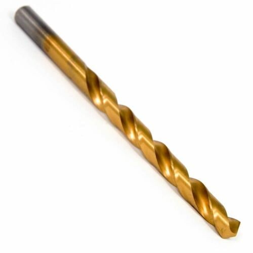 WESTWARD Jobber Drill 23/64" 118° HSS TiN 5UDH5 (6 Pcs)