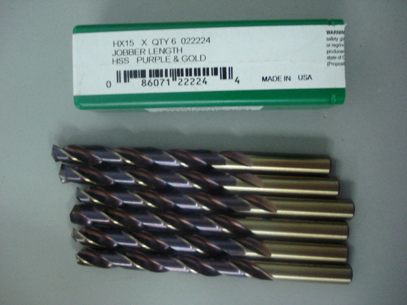 PRECISION Jobber Drills HSS Size "X" 022224 (6 Pcs)
