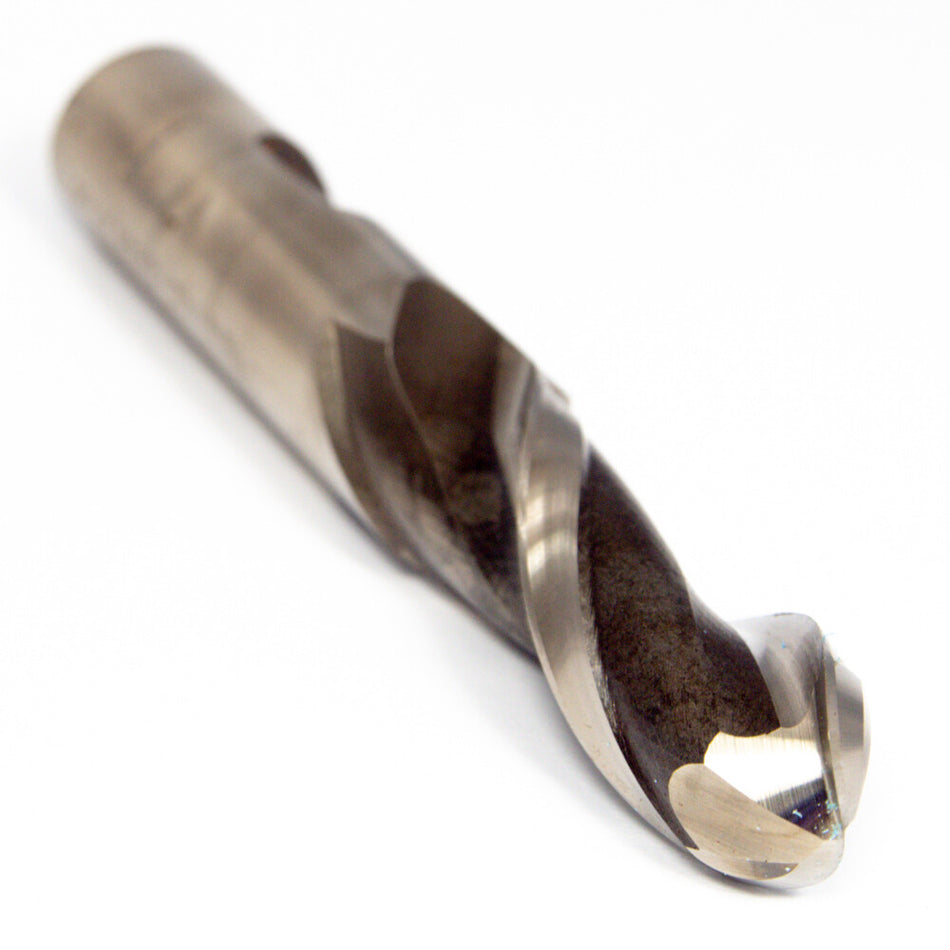 Niagara Cutter 91203 Ball End Mill 5/8" 2FL HSS Bright AB910