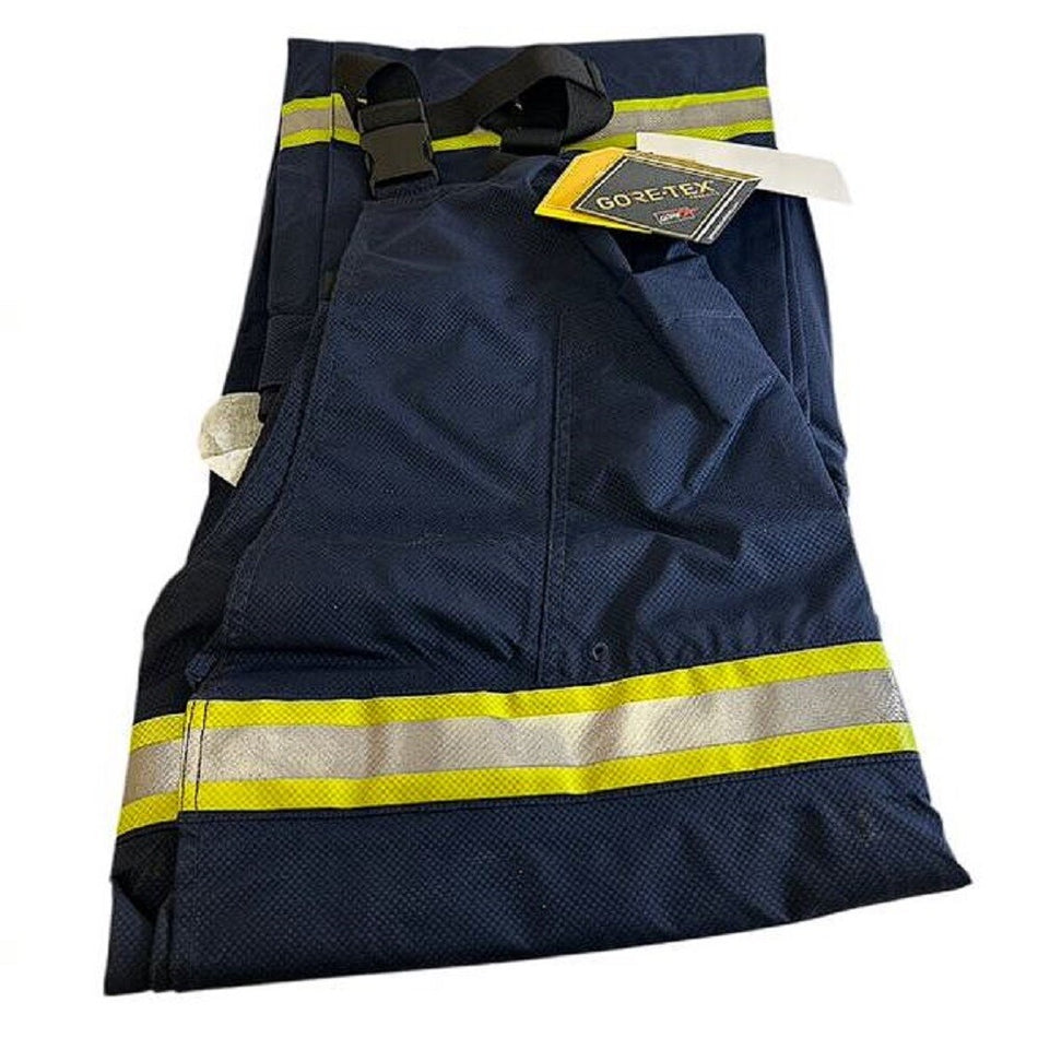 Gore Tex E00564 Size XXL Lightweight Targo Navy Blue FR Foul Weather Bib