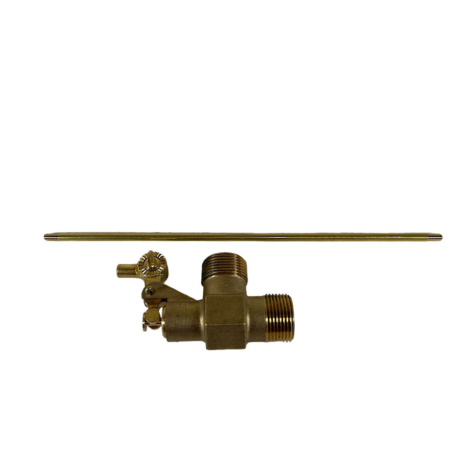 Value Collection R400-1-7 1" x 1/4"-20 MNPT 100 PSI Pipe Mount Float Valve