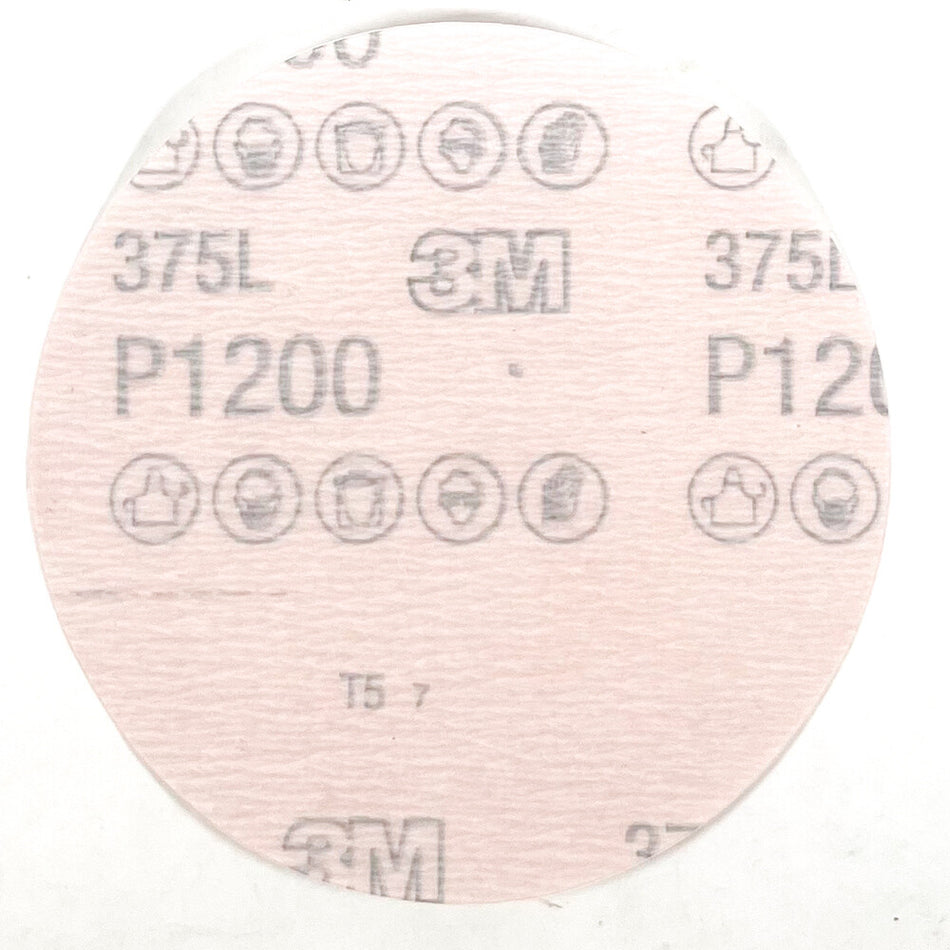 3M 55718 5" 1200 Grit Film Discs (Box of 50) -
