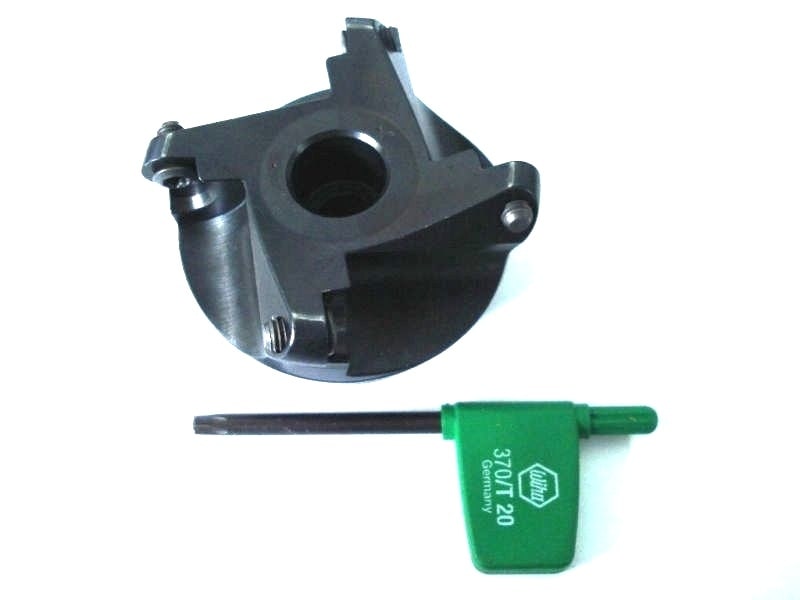 Indexable End Mill Round Face Mill 2" x 3/4" 4FL IND-65840-C