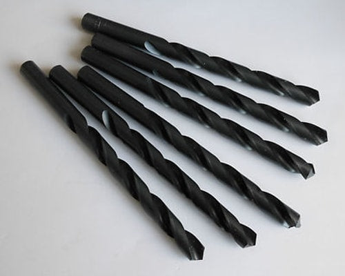 Jobber Length Drills "T" 0.3580" 118° HSS 3-1/2" x 4-7/8" (6 Pcs)