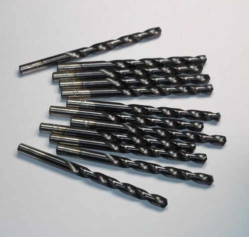 Cobalt Jobber Length Drills "J" 135D TiAlN 4-1/8" OAL 44954 USA (12 Pcs)