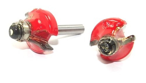 Beading Router Bits 1" Cut x 1/4" Shank 11245465861 SP203 (2 Pcs)