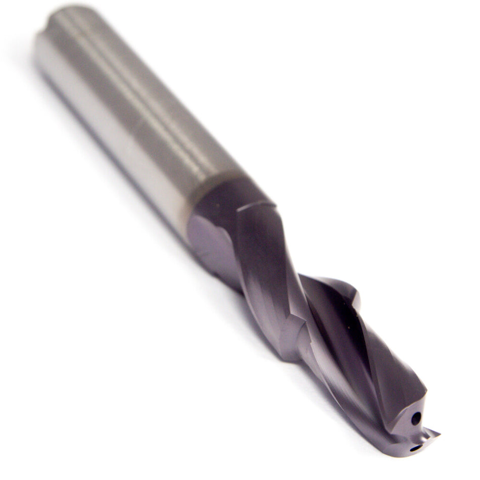 Kennametal 3851748 Carbide Coolant Step Drill 9.05mm KC7315