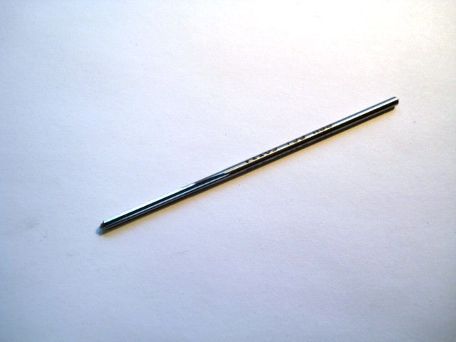 Straight Chucking Reamer 0.1105" 4FL HSS 7/8" x 3-1/2" USA