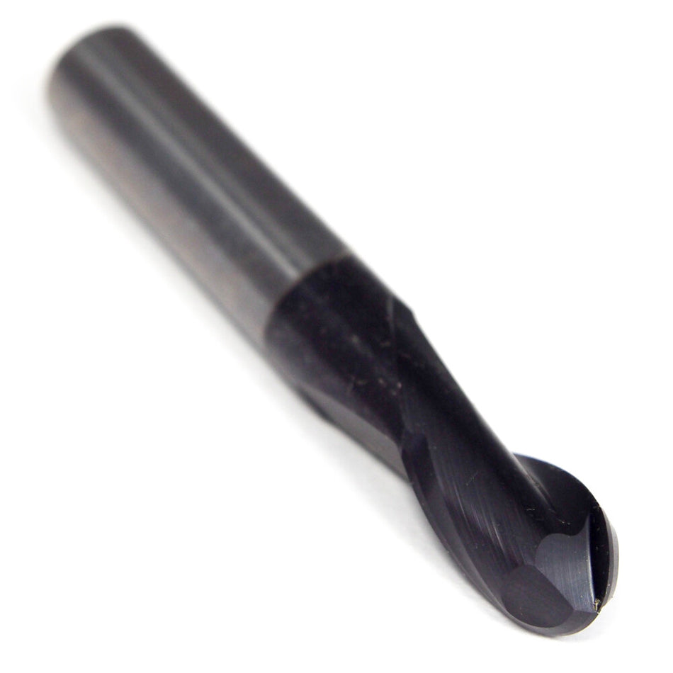 QCT 412-3125-BN11 Carbide Ball End Mill 5/16" 2FL AlTiN