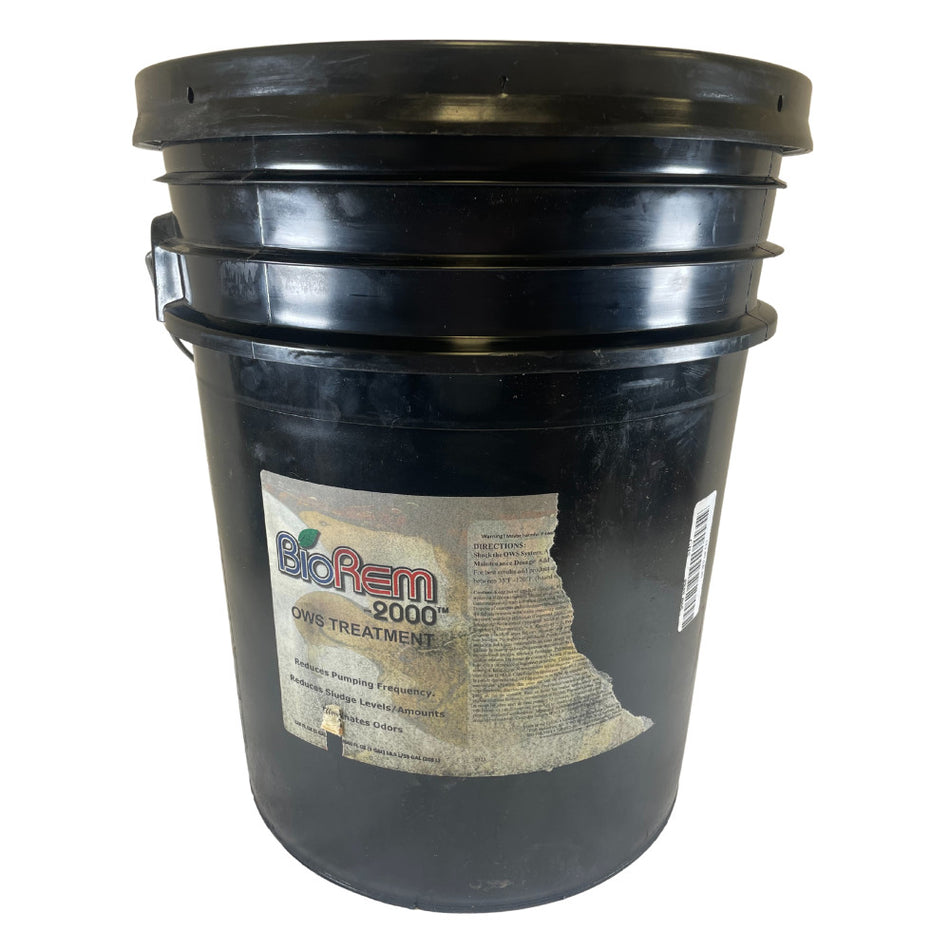 BIOREM-2000 8888-005 5 Gal Pail Hydrocarbons Oil-Water Separator Treatment -